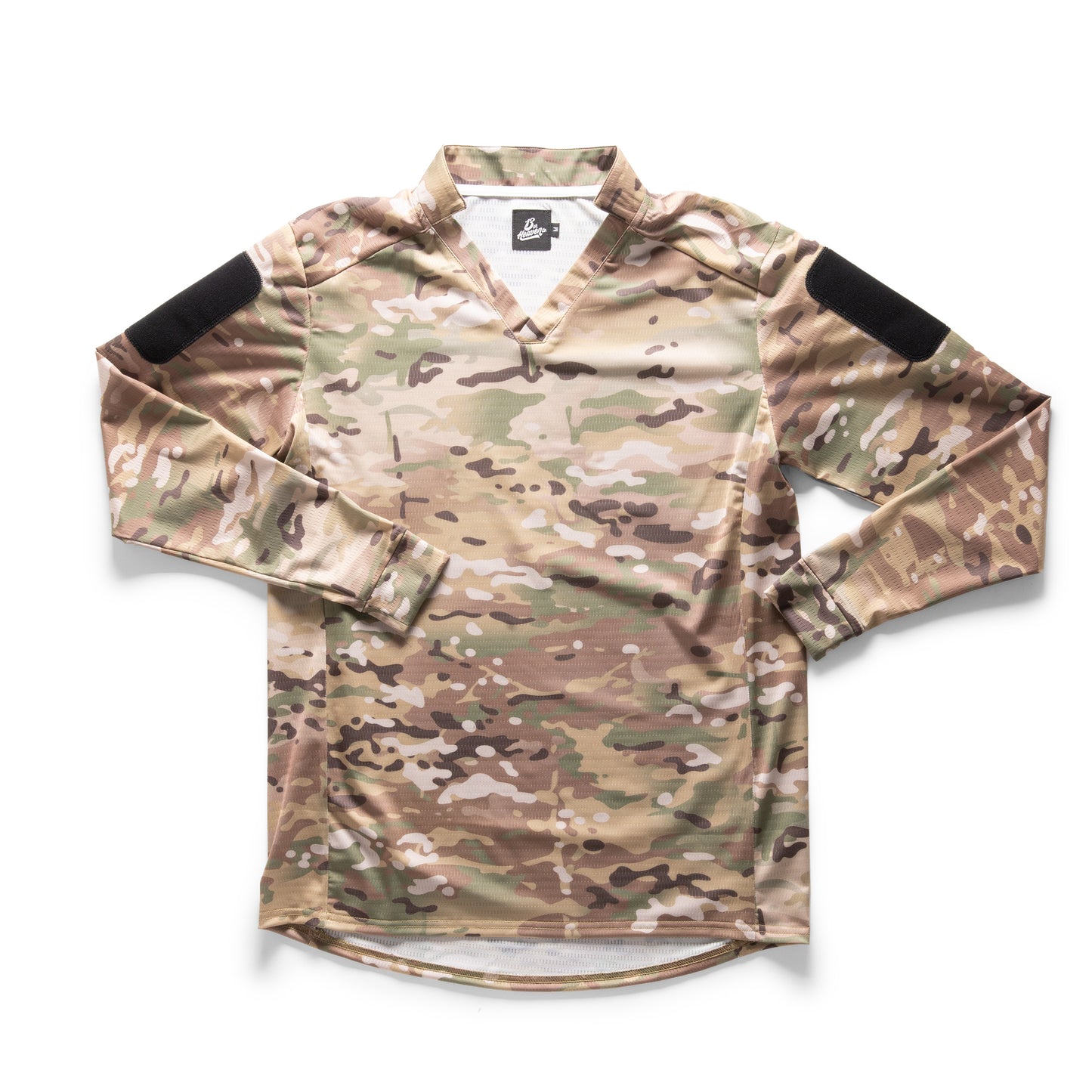 Brown Camo Field Rugby L/S