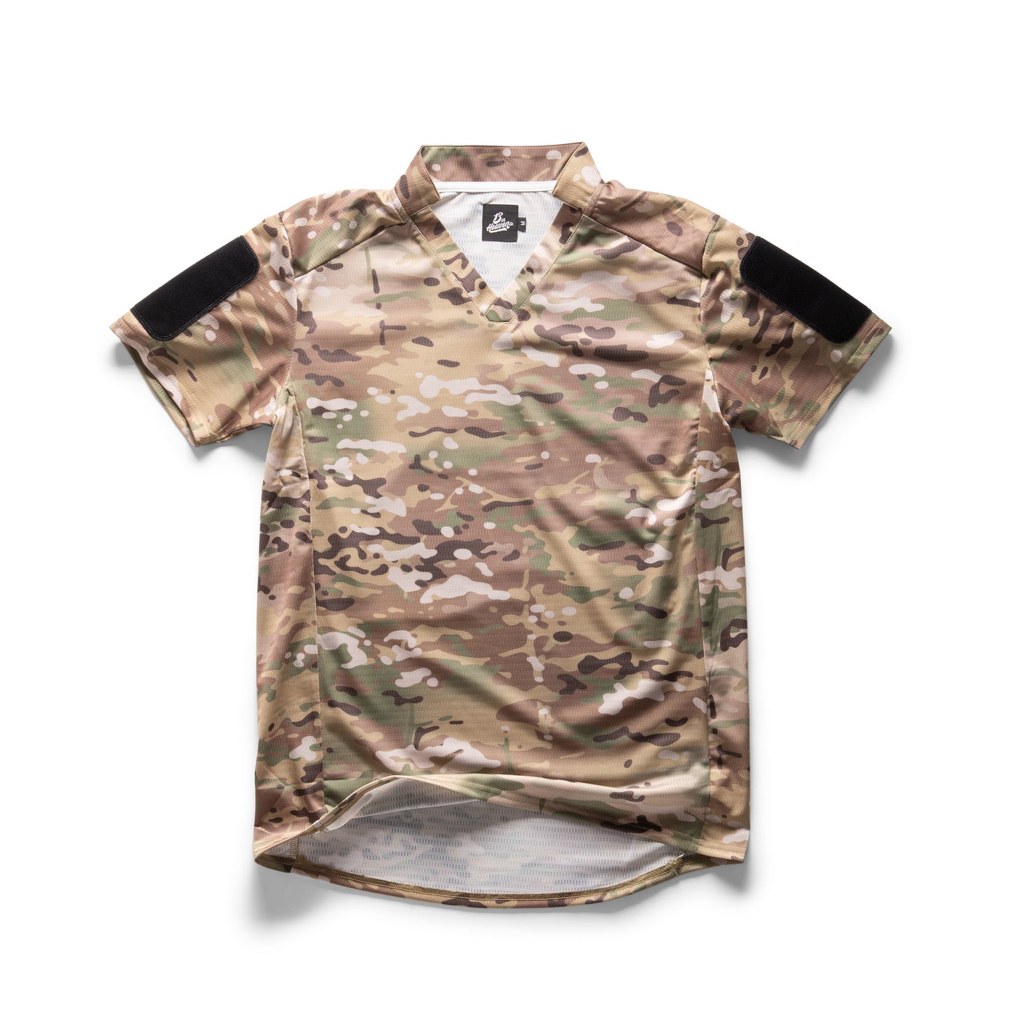Brown Camo Field Rugby S/S