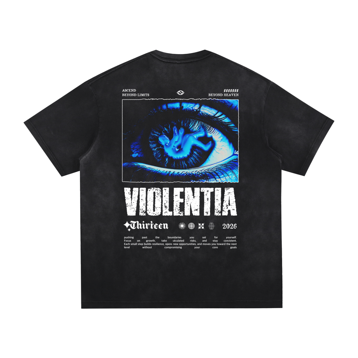 Fallen Heavyweight Vintage Washed T-Shirt | 13th Heaven – 13th