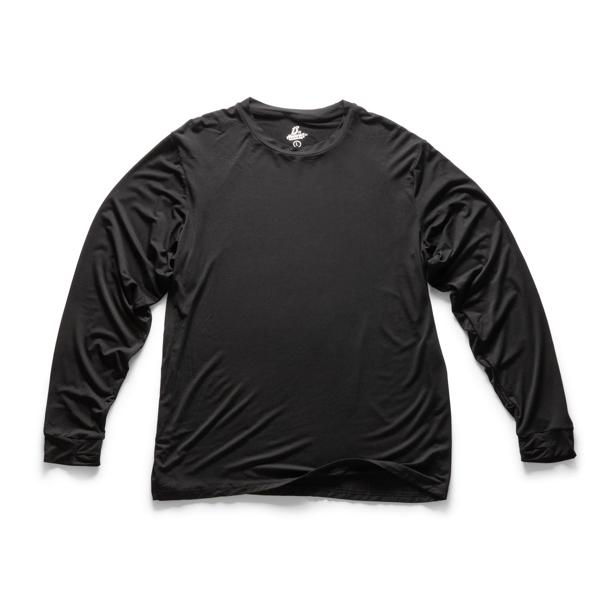 Canopy Long Sleeve Black | UPF 50+ Bamboo | 13th Heaven Co.