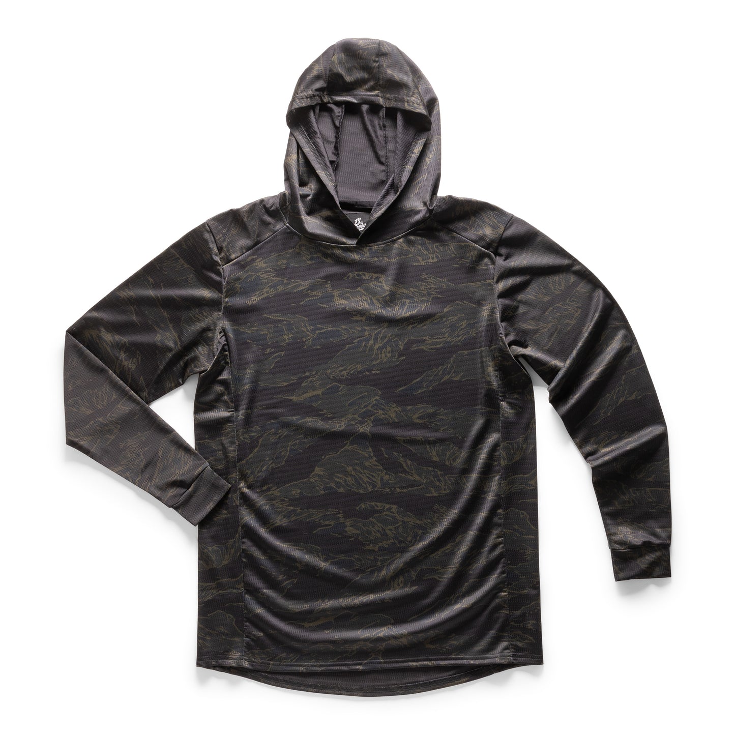 
                  
                    Black Tiger Stripe Slick Field Rugby Hooded
                  
                