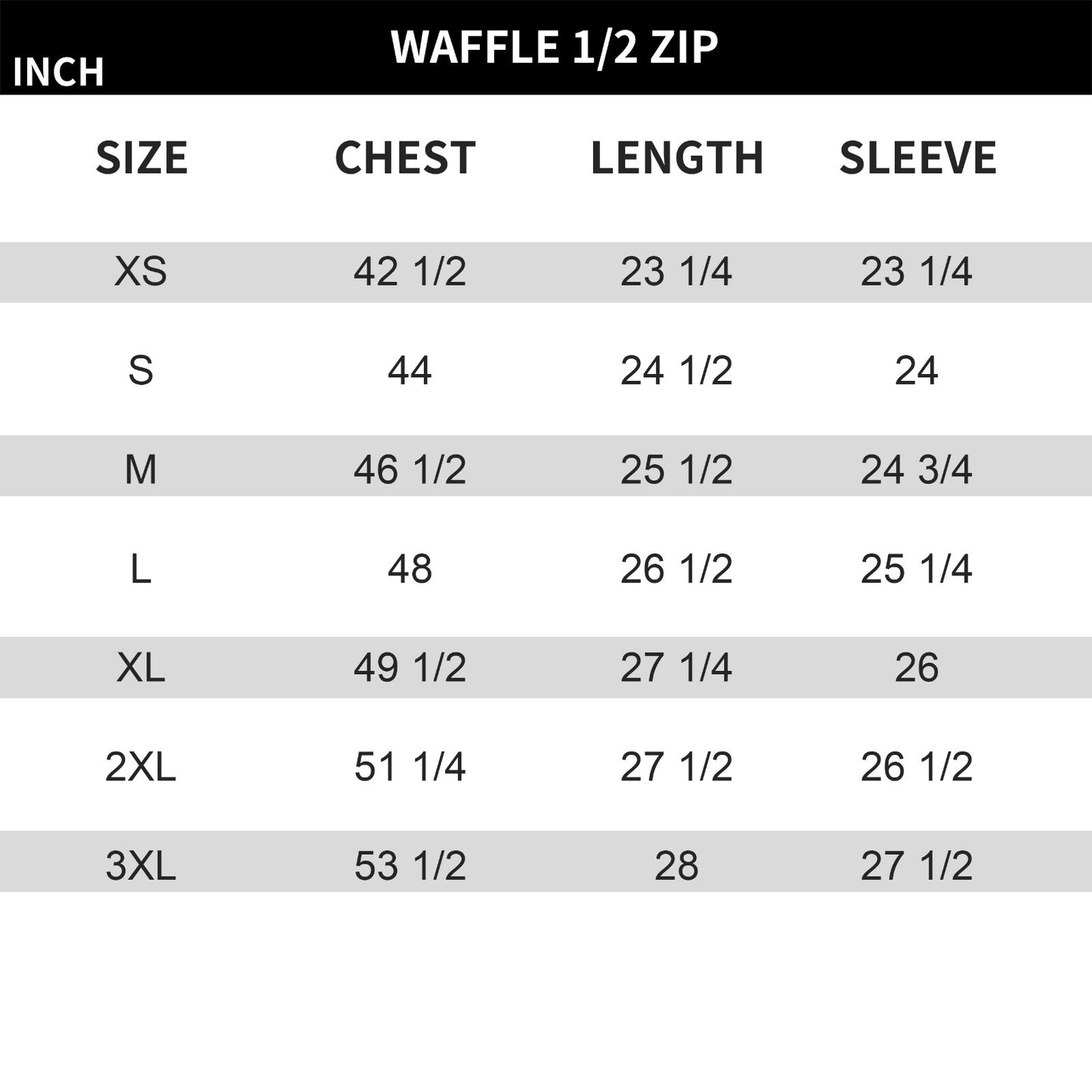 
                  
                    Waffle Half Zip
                  
                