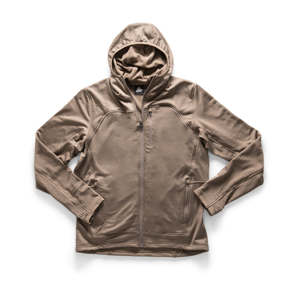 MAS Grey VELOX Full Zip Hoodie | 13th Heaven Co. – 13th Heaven Co.®