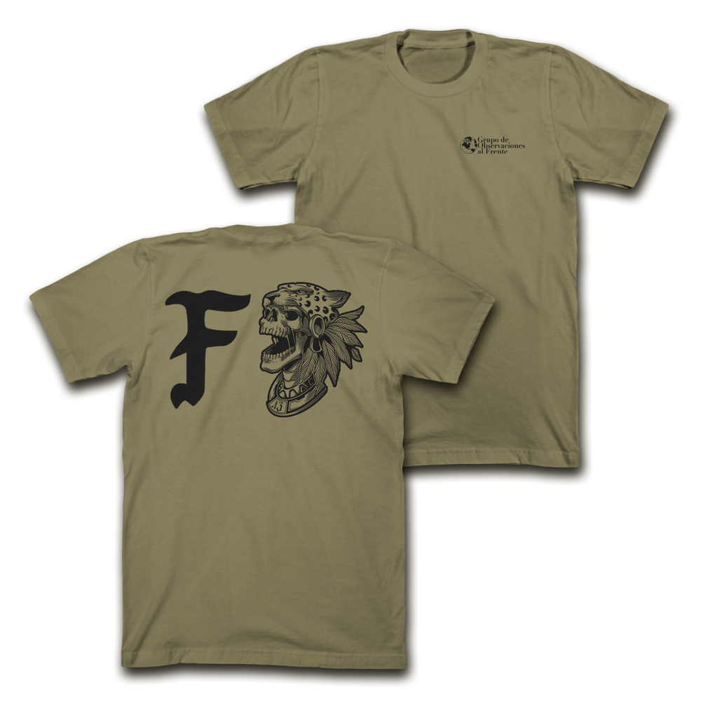 Grupo FOG x Trece T-Shirt - Tan 499 **PRE ORDER**