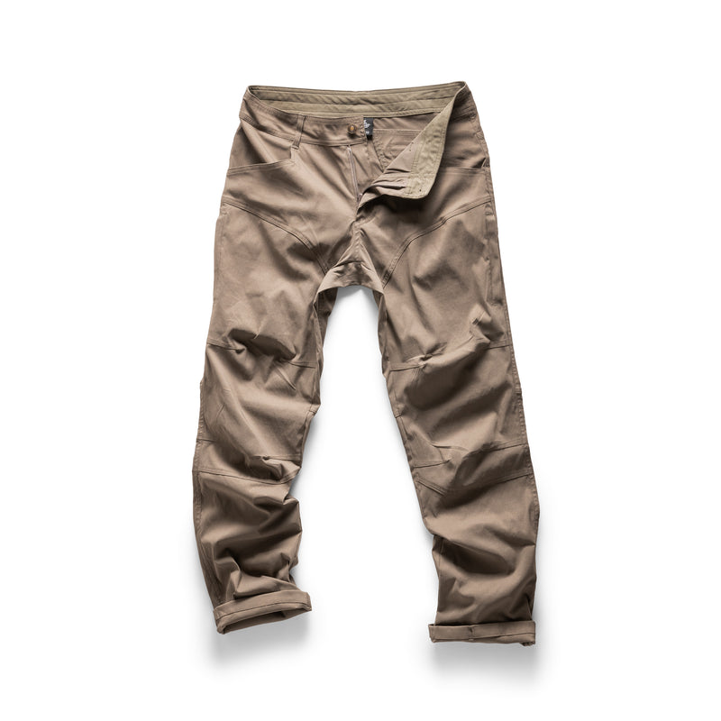 Crocodile Ridgeline Relaxed-Fit technical pant with zip cargo pockets - front view - 13th Heaven Co.