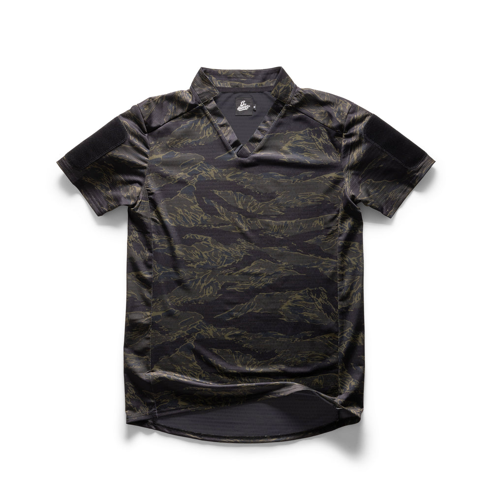 Night Tiger Stripe Field Rugby S/S – 13th Heaven Co.