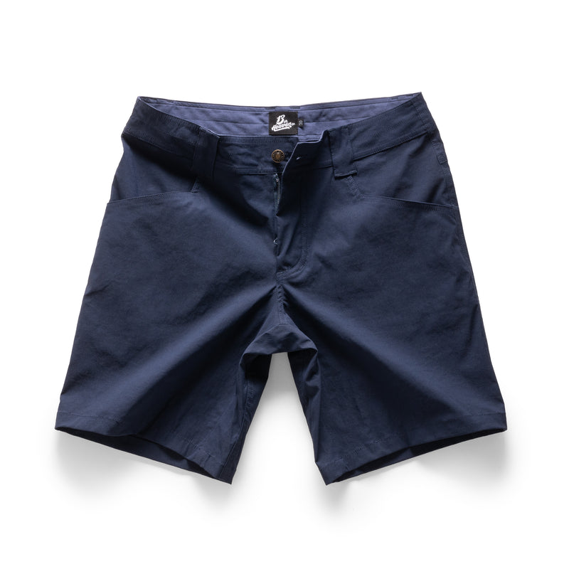 Midnight 9 inch Gentleman's Chino technical chino shorts with longer coverage