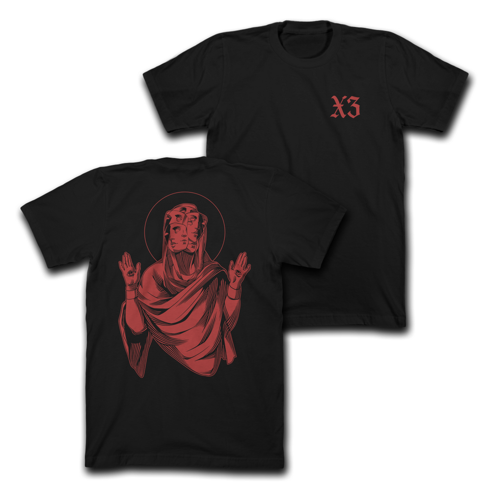 Veil of Many T-Shirt - Black/Red **PRE ORDER**