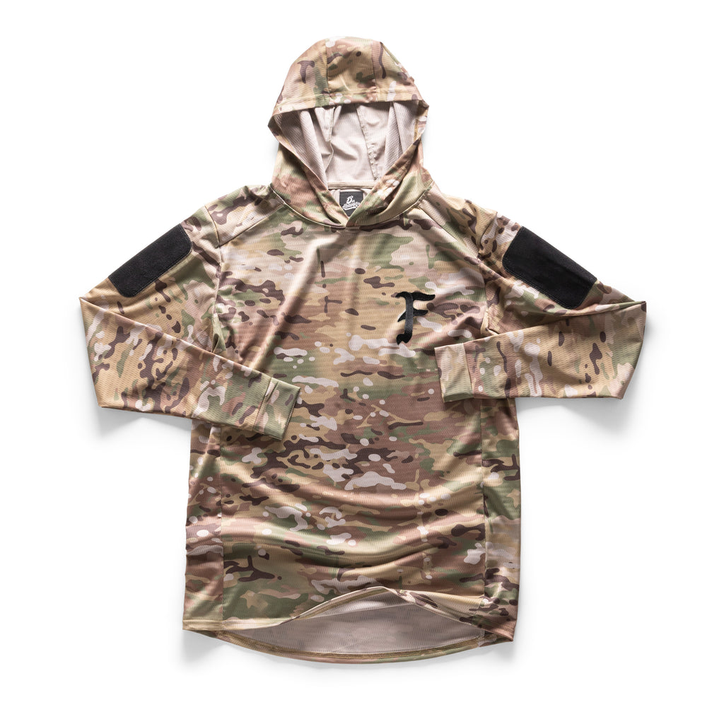 FOG Brown Camo Field Rugby Hooded **PRE ORDER**