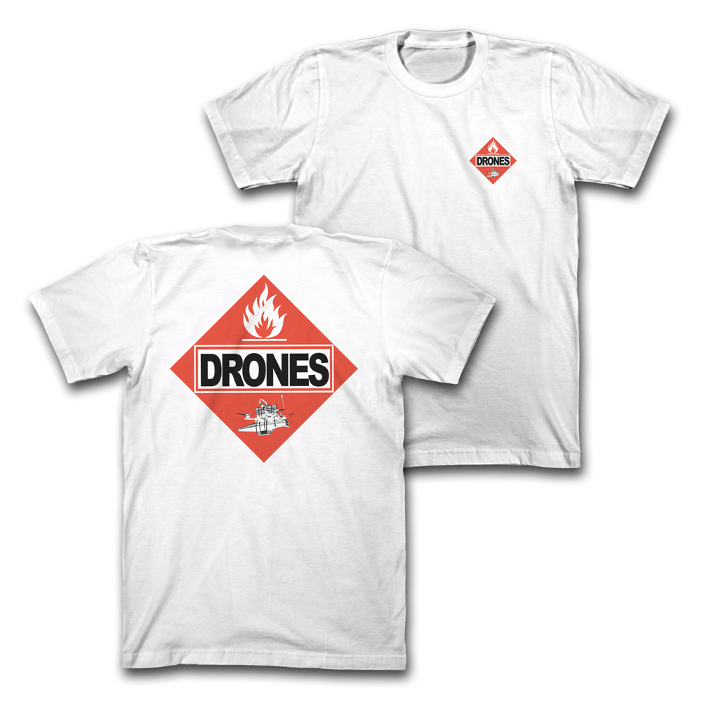 DRONES BRIGADE Heavyweight - White **PRE ORDER**