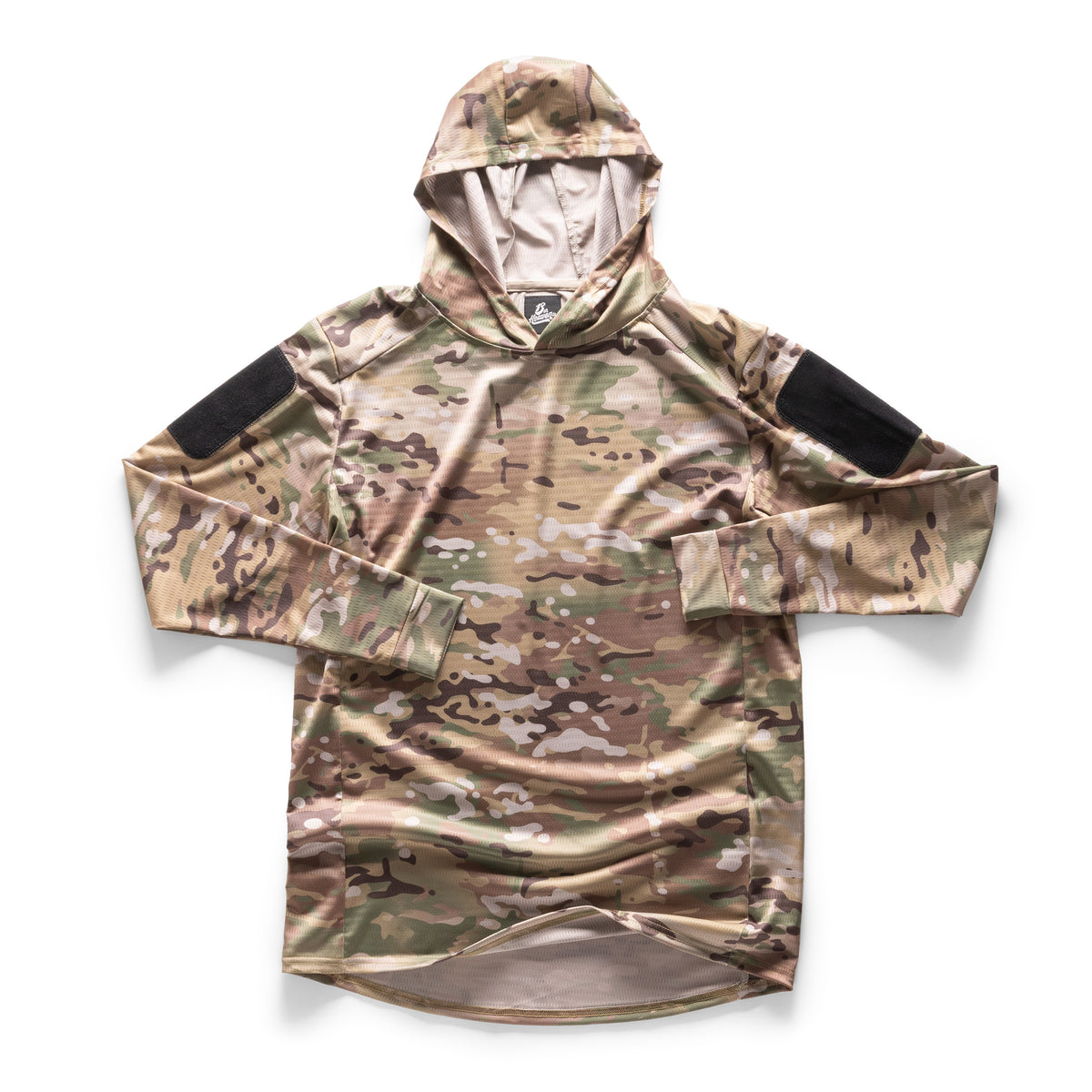 Brown Camo Hooded Combat Shirt - Field Rugby | 13th Heaven – 13th ...