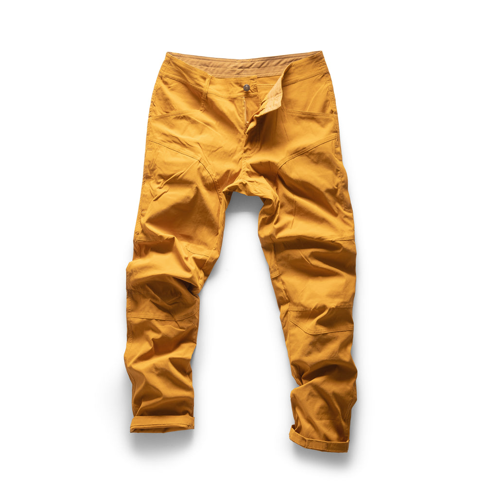 Mustard Ridgeline Relaxed-Fit Pant