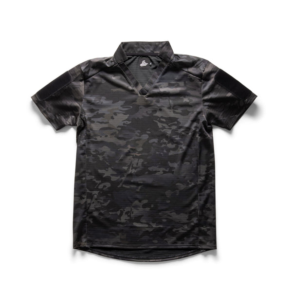 Black Camo Field Rugby S/S | 13th Heaven Co.