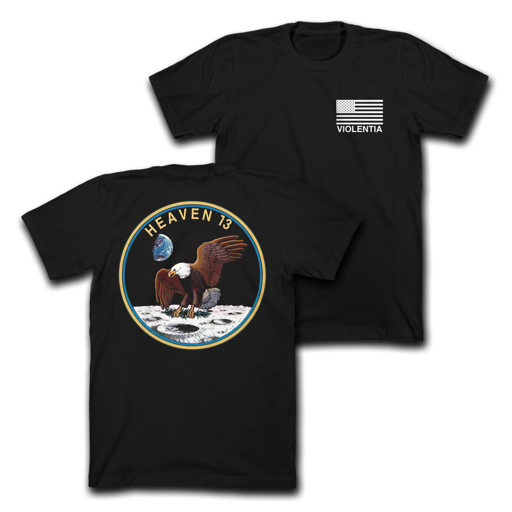 Heaven 13 - Lunar Eagle T-Shirt **PRE ORDER**