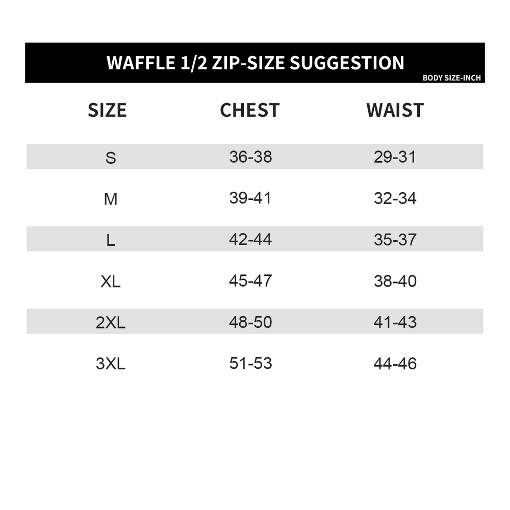 Waffle Half Zip Technical Mid Layer | 13th Heaven Co.
