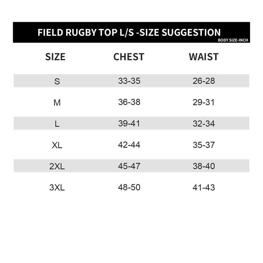 MAS Grey Field Rugby L/S – 13th Heaven Co.