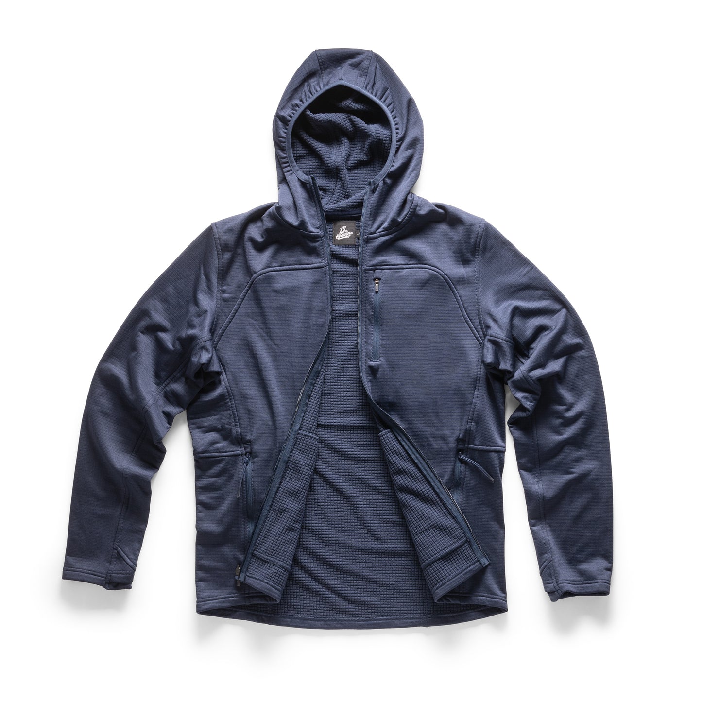 
                  
                    Navy Blue VELOX Full Zip Hoodie
                  
                