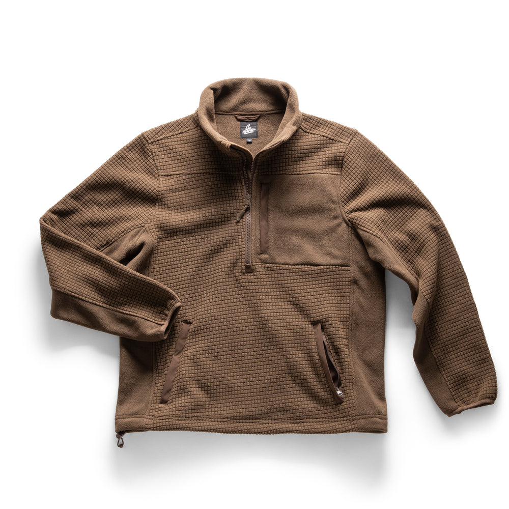 Waffle Half Zip Technical Mid Layer | 13th Heaven Co.